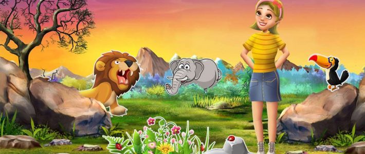Amanda’s Sticker Book – Amazing Wildlife