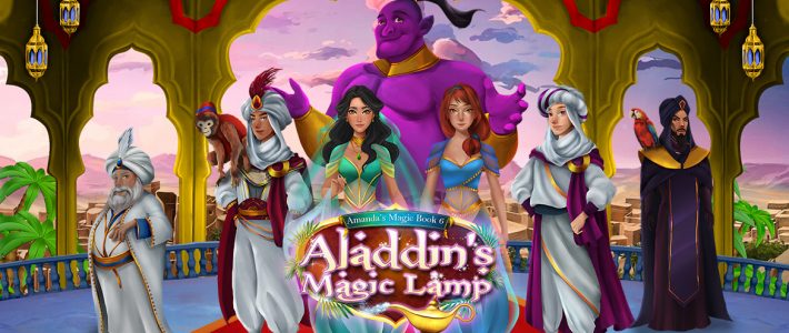 Amanda's Magic Book 6 - Aladdin's Magic Lamp